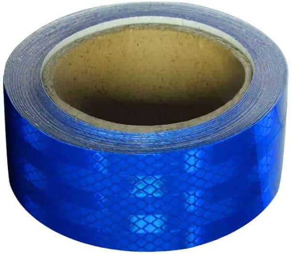 Abrams 2" in x 30' ft Diamond Pattern Trailer Truck Conspicuity DOT Class 2 Reflective Safety Tape