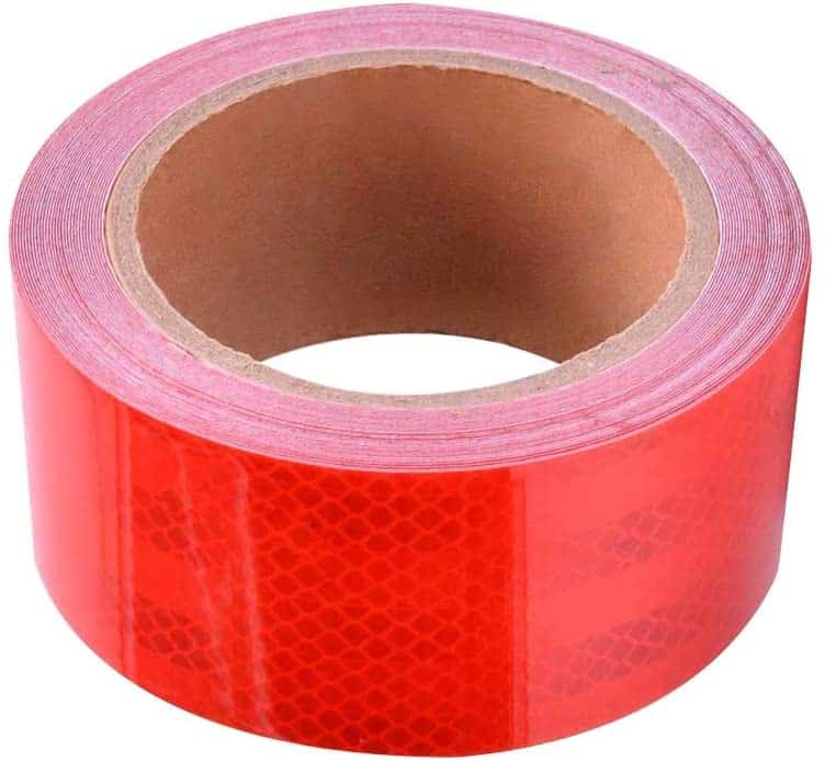 Abrams 2" in x 30' ft Diamond Pattern Trailer Truck Conspicuity DOT Class 2 Reflective Safety Tape