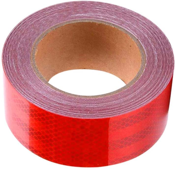 Abrams 2" in x 50' ft Diamond Pattern Trailer Truck Conspicuity DOT Class 2 Reflective Safety Tape