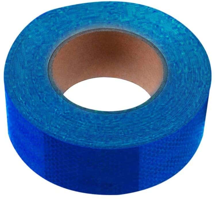 Abrams 2" in x 75' ft Diamond Pattern Trailer Truck Conspicuity DOT Class 2 Reflective Safety Tape