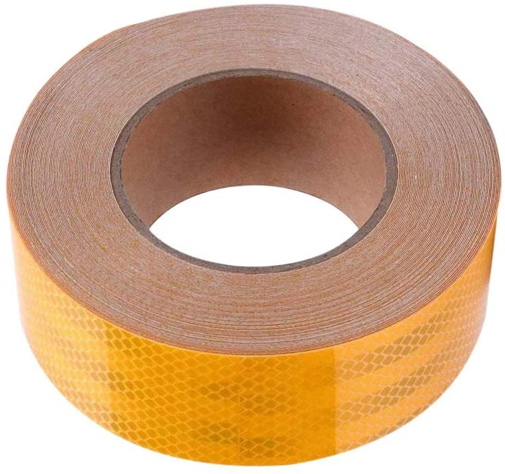 Abrams 2" in x 75' ft Diamond Pattern Trailer Truck Conspicuity DOT Class 2 Reflective Safety Tape