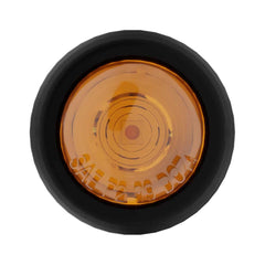 Abrams 3/4" Round 1 LED Bullet Clearance Light - Amber