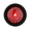 Abrams 3/4″ Round 1 LED Bullet Clearance Light – Red/Clear Lens