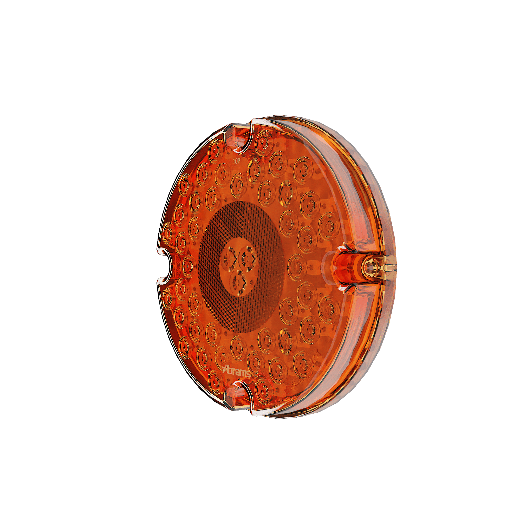 Bus Led Signal 7″ Round - 47 LED Bus Hazard Turn Signal Light - Amber – Abrams MFG