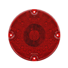 7″ Round - 47 LED Bus Stop Brake Tail Turn Light - Red