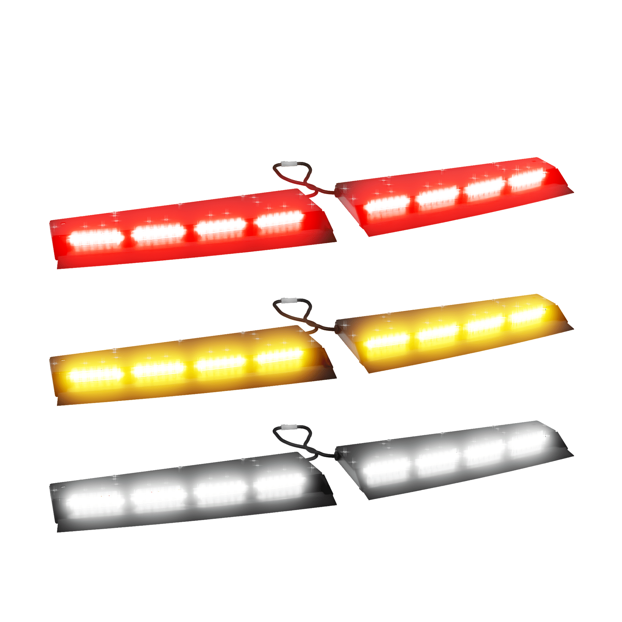 Blitz X Series 8 LED Visor Light Bar | Abrams MFG