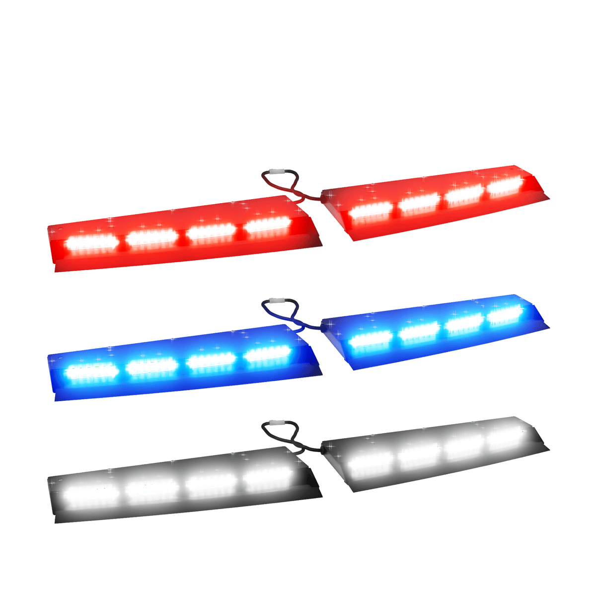 Blitz X Series 8 LED Visor Light Bar