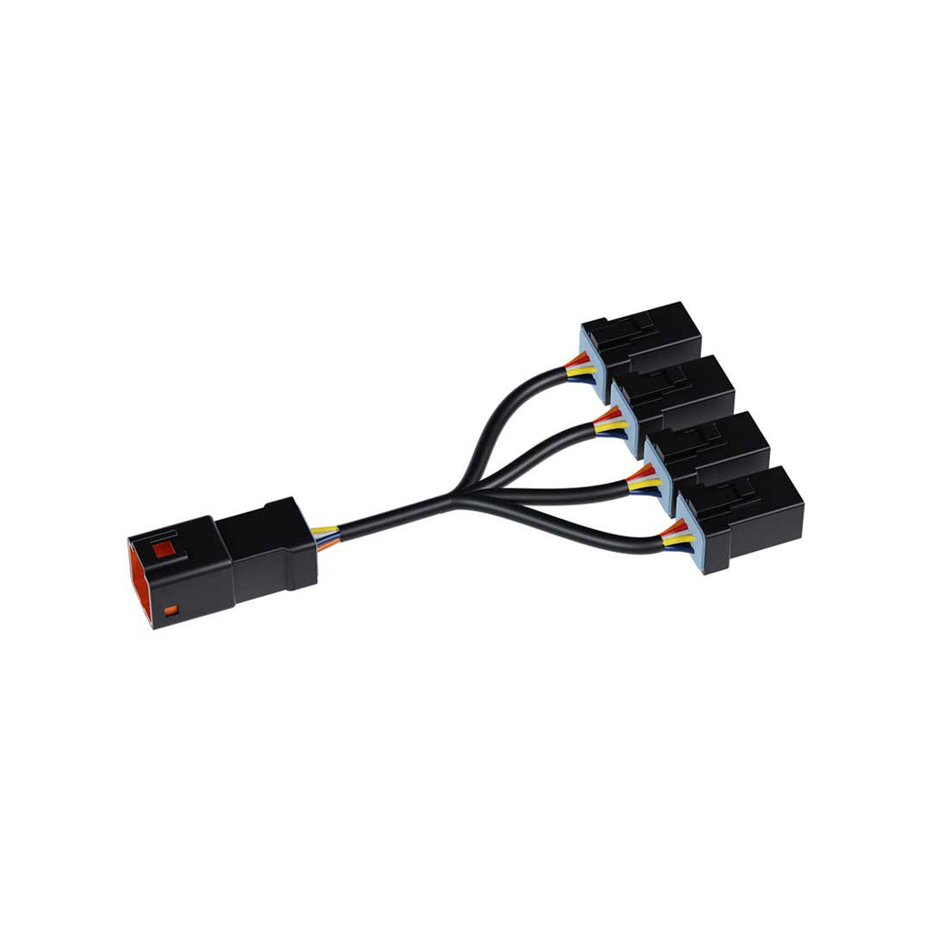 ConnectCo System Series - 8 Pin Female to 4 x 8 Pin Male Splitter ...