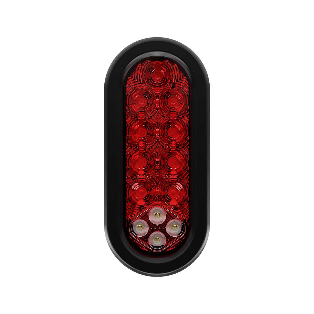 Fiesta 6″ Oval LED Combo Stop Tail Turn & Reverse Light