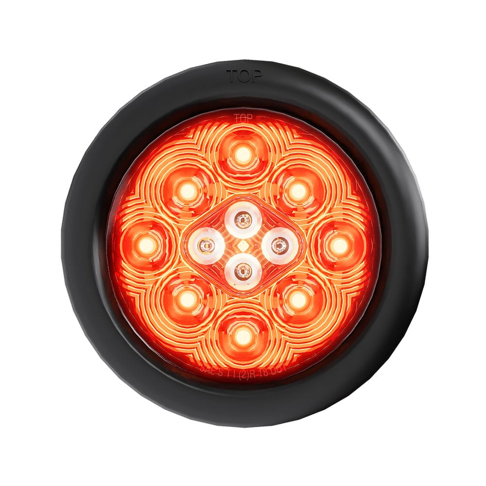 Fiesta 4″ Round LED Combo Stop Tail Turn & Reverse Light