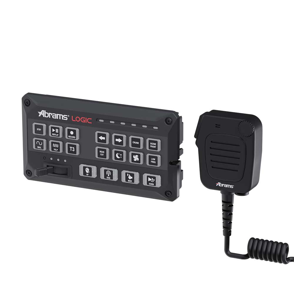 Abrams Logic 2200 Programmable Console Siren System & Light Controller