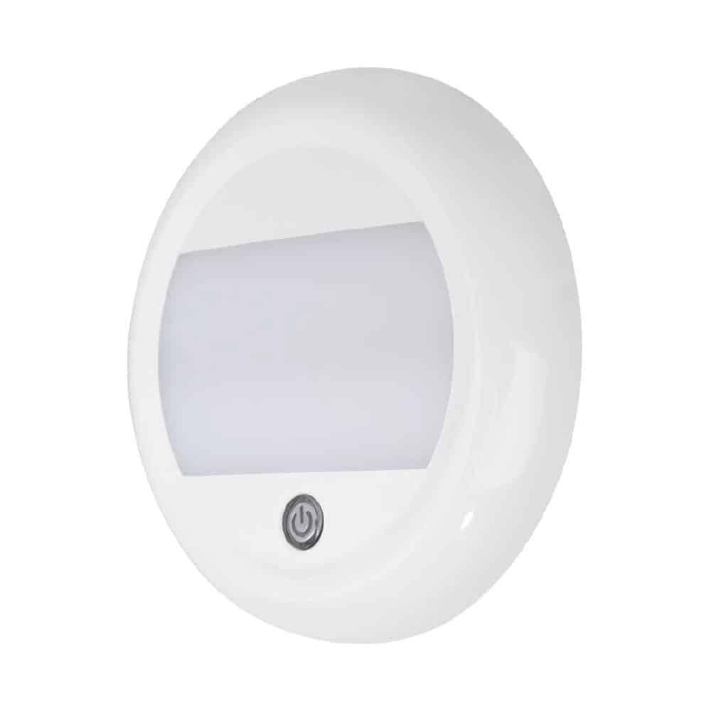 Touch Light Series LED Dome Light - Round - 25.5W - Red/White