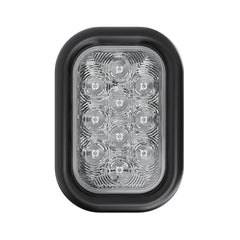 5″ Rectangular - 10 LED White Back Up Reverse Trailer Light